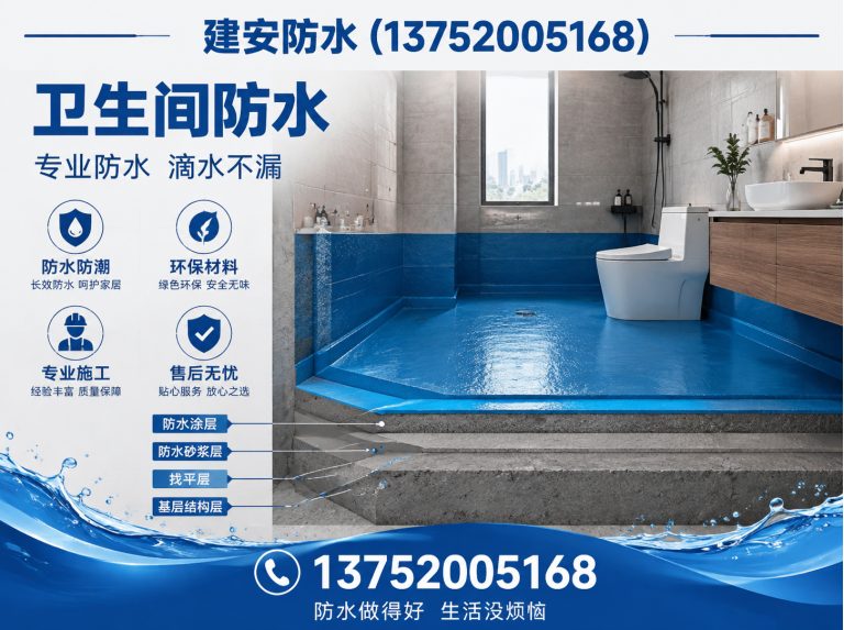 武清区建安防水展示图